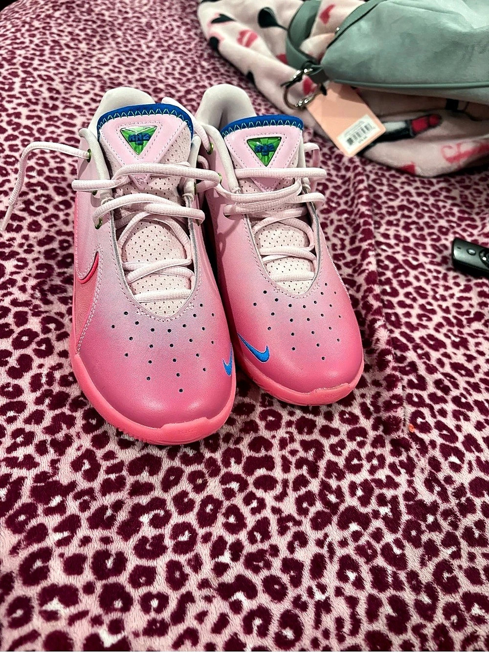 Nike Ja 1 Day One (Soft Pink) Pink & White Sneakers Girls US 4